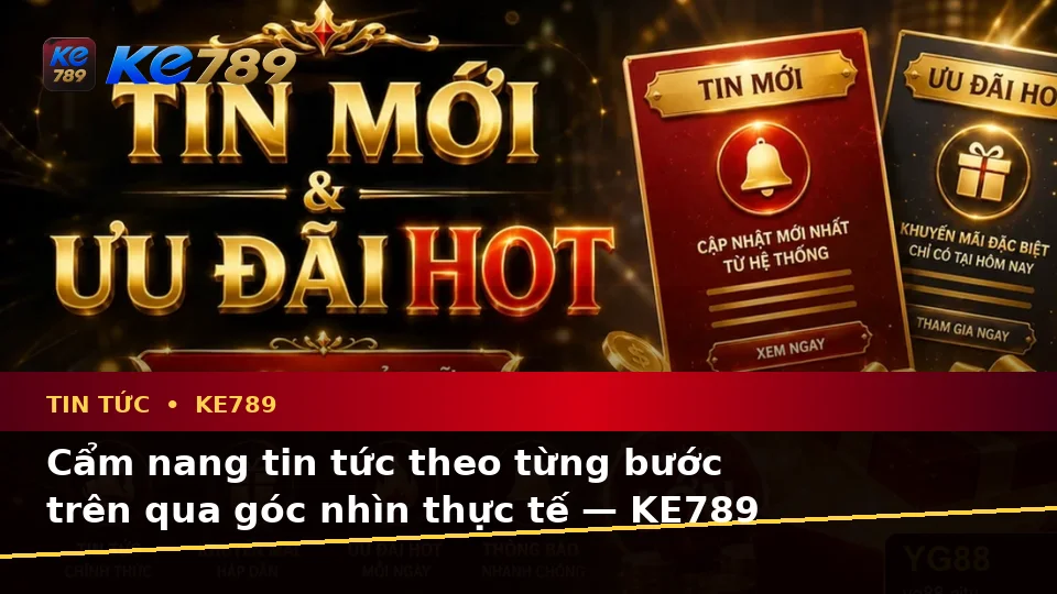 Cẩm nang tin tức theo từng bước trên qua góc nhìn thực tế — KE789 — Khung kiểm tra trước, trong và sau trải nghiệm