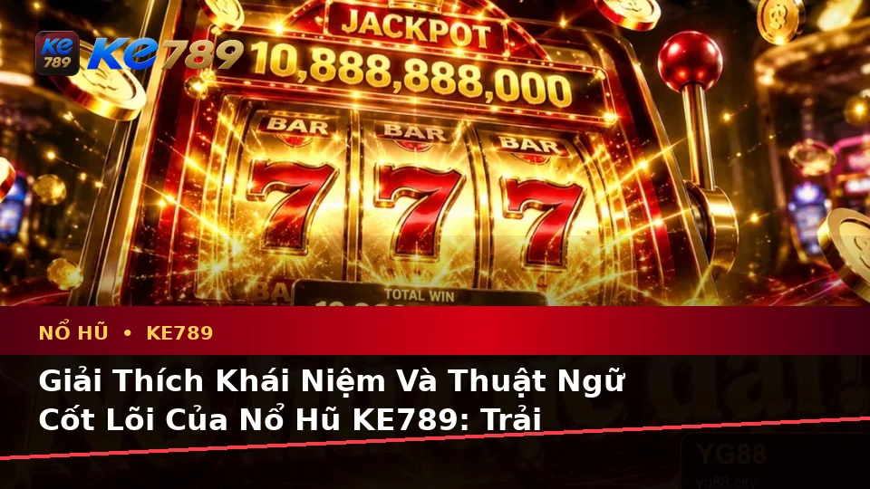 Giải Thích Khái Niệm Và Thuật Ngữ Cốt Lõi Của Nổ Hũ KE789: Trải Nghiệm Toàn Diện Slot, Jackpot Tại ke789pg.com