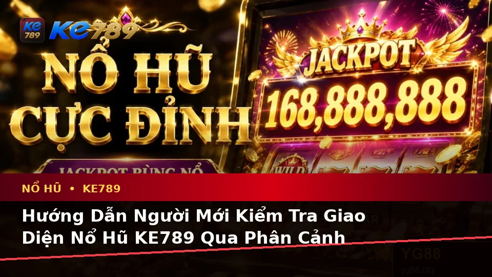 Hướng Dẫn Người Mới Kiểm Tra Giao Diện Nổ Hũ KE789 Và Thông Tin Quan Trọng Về Slot, Jackpot Tại ke789pg.com