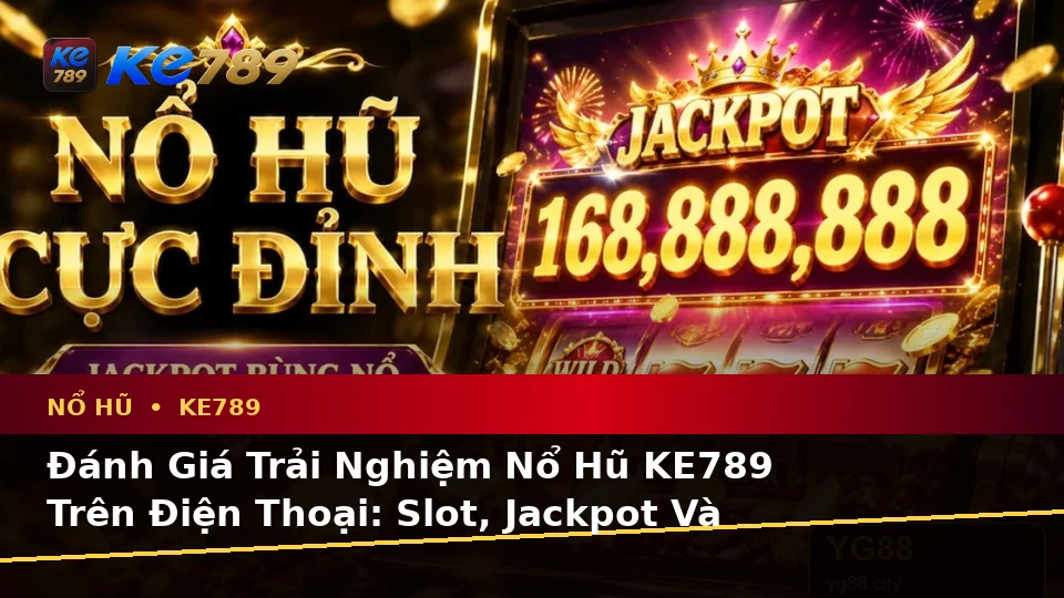 Đánh Giá Trải Nghiệm Nổ Hũ KE789 Trên Điện Thoại: Slot, Jackpot Và Vòng Quay Toàn Diện Tại ke789pg.com