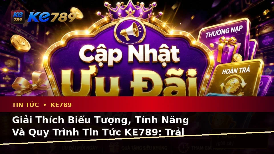 Giải Thích Biểu Tượng, Tính Năng Và Quy Trình Tin Tức KE789: Trải Nghiệm Toàn Diện Về Ưu Đãi Tại ke789pg.com