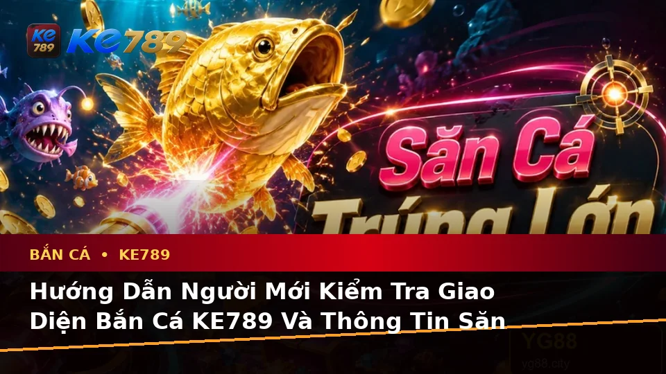Hướng Dẫn Người Mới Kiểm Tra Giao Diện Bắn Cá KE789 Và Thông Tin Săn Thưởng Chi Tiết Tại ke789pg.com
