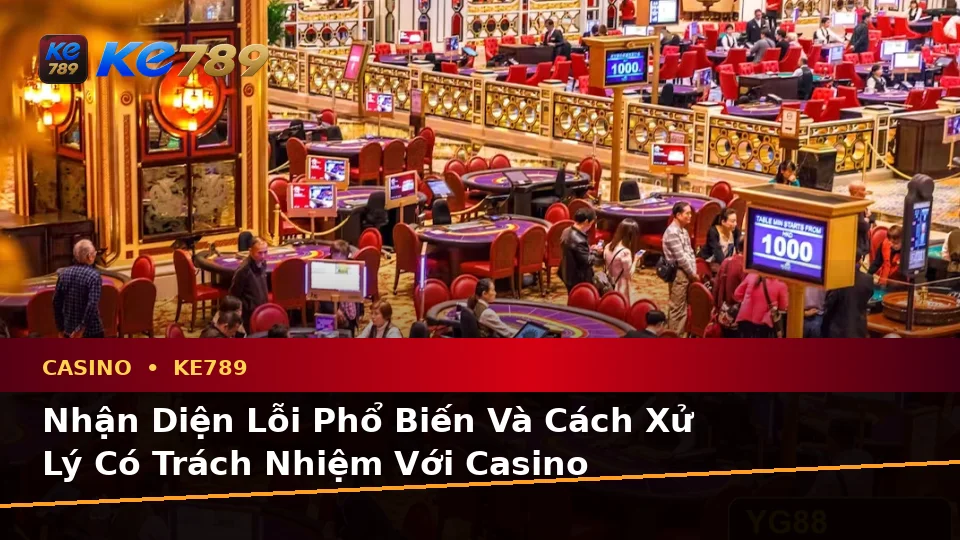 Nhận Diện Lỗi Phổ Biến Và Cách Xử Lý Có Trách Nhiệm Với Casino KE789: Trải Nghiệm Toàn Diện Tại ke789pg.com