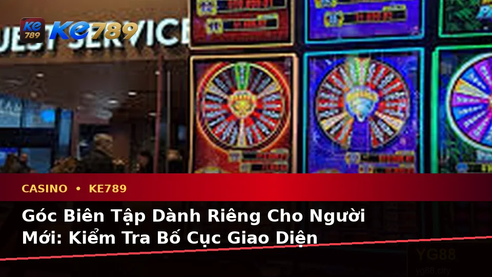 Hướng Dẫn Người Mới Kiểm Tra Giao Diện Casino KE789: Trải Nghiệm Toàn Diện Với Slot, Trò Chơi Bàn Và Quản Lý Ngân Sách Tại ke789pg.com