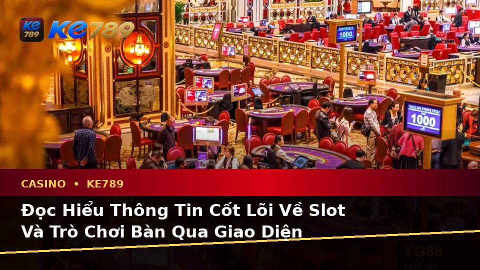 Hướng Dẫn Người Mới Kiểm Tra Giao Diện Casino KE789: Trải Nghiệm Toàn Diện Với Slot, Trò Chơi Bàn Và Quản Lý Ngân Sách Tại ke789pg.com