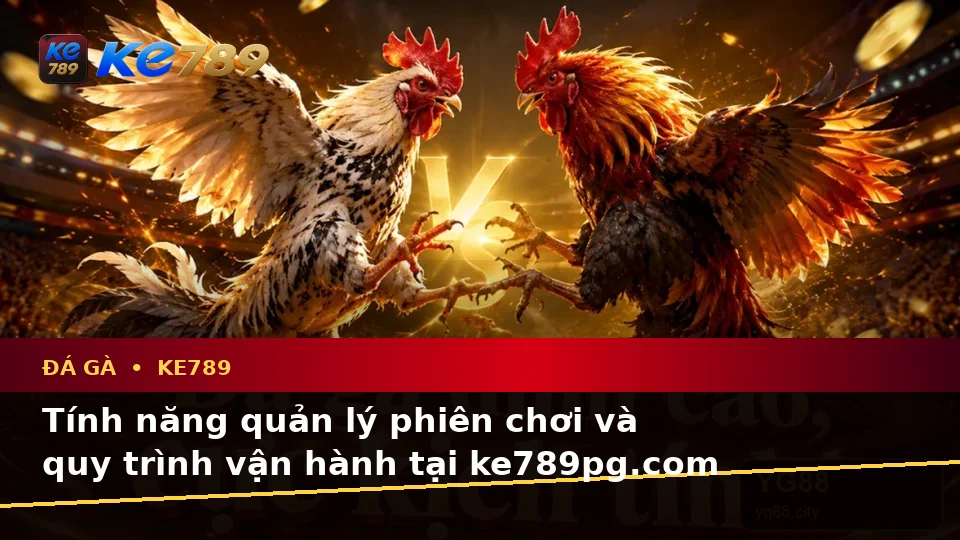 Đá Gà KE789 Tại ke789pg.com: Giải Thích Biểu Tượng, Tính Năng Và Quy Trình Quản Lý Phiên Chơi Trực Tuyến
