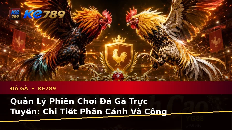 Đánh Giá Trải Nghiệm Đá Gà KE789 Trên Điện Thoại: Quản Lý Phiên Chơi Trực Tuyến Toàn Diện Tại ke789pg.com