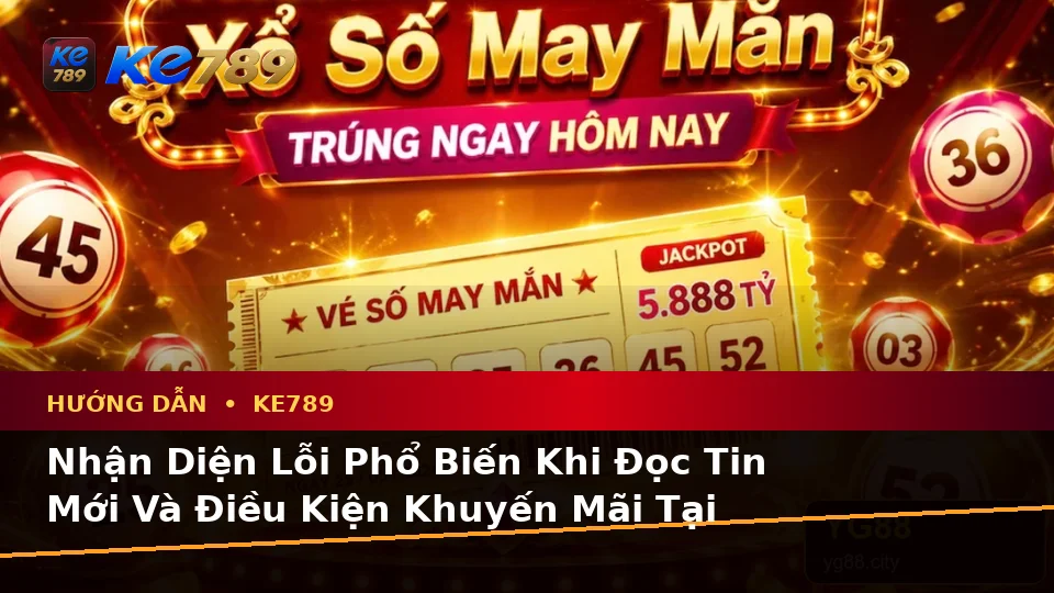 Nhận Diện Lỗi Phổ Biến Về Tin Mới Và Ưu Đãi KE789: Cách Xử Lý Có Trách Nhiệm Tại ke789pg.com