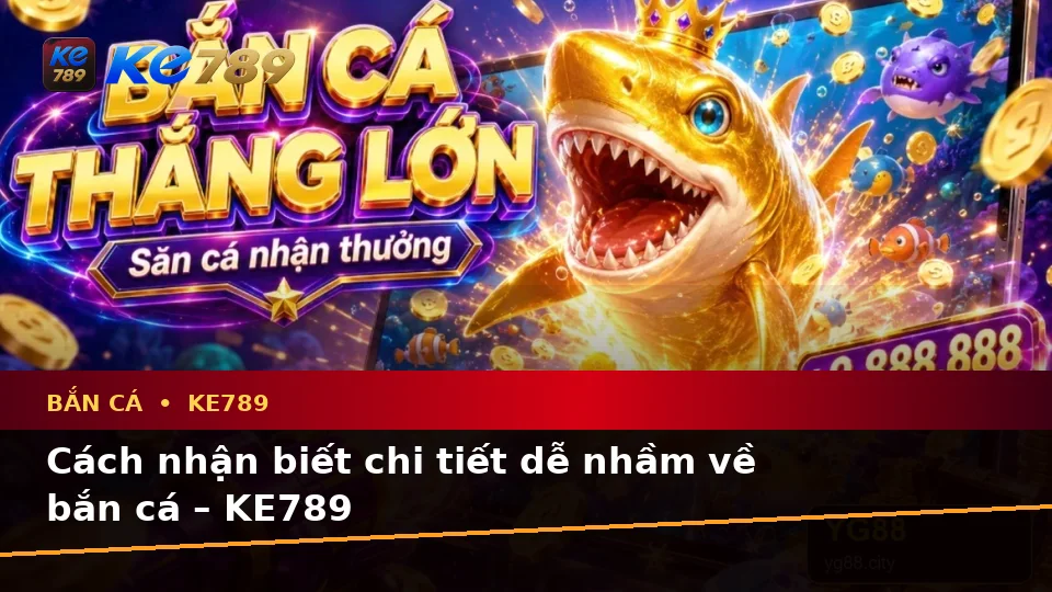 Cách nhận biết chi tiết dễ nhầm về bắn cá – KE789