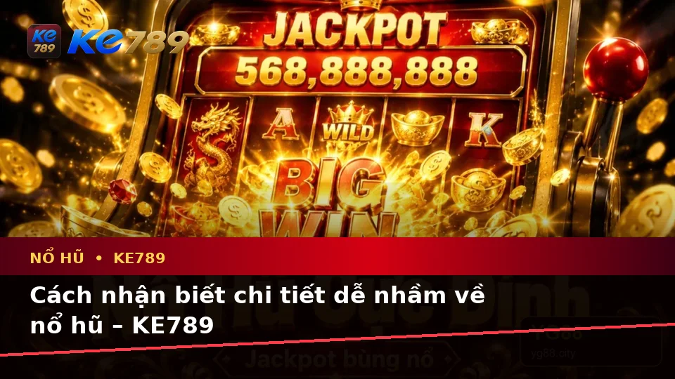 Cách nhận biết chi tiết dễ nhầm về nổ hũ – KE789